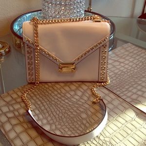 Michael Kors leather convertible bag!